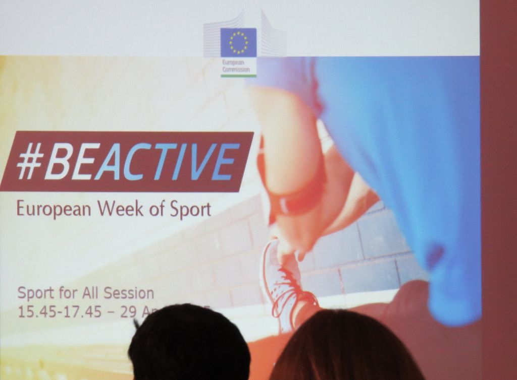 European Week of Sport and #BeActive Campaign