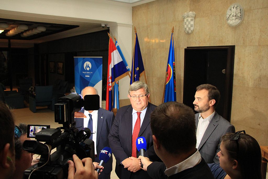 Meeting and Press conference with the Mayor of Rijeka