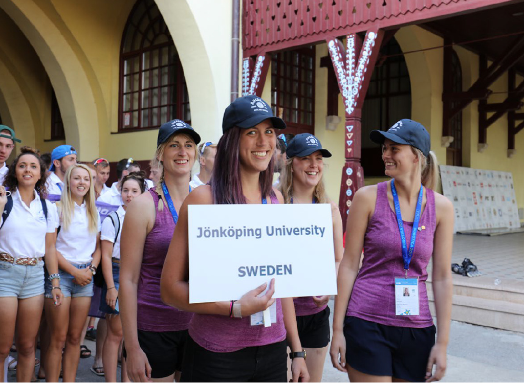 Jonkoping, the next organiser of EUSA Rowing in 2019, is also represented