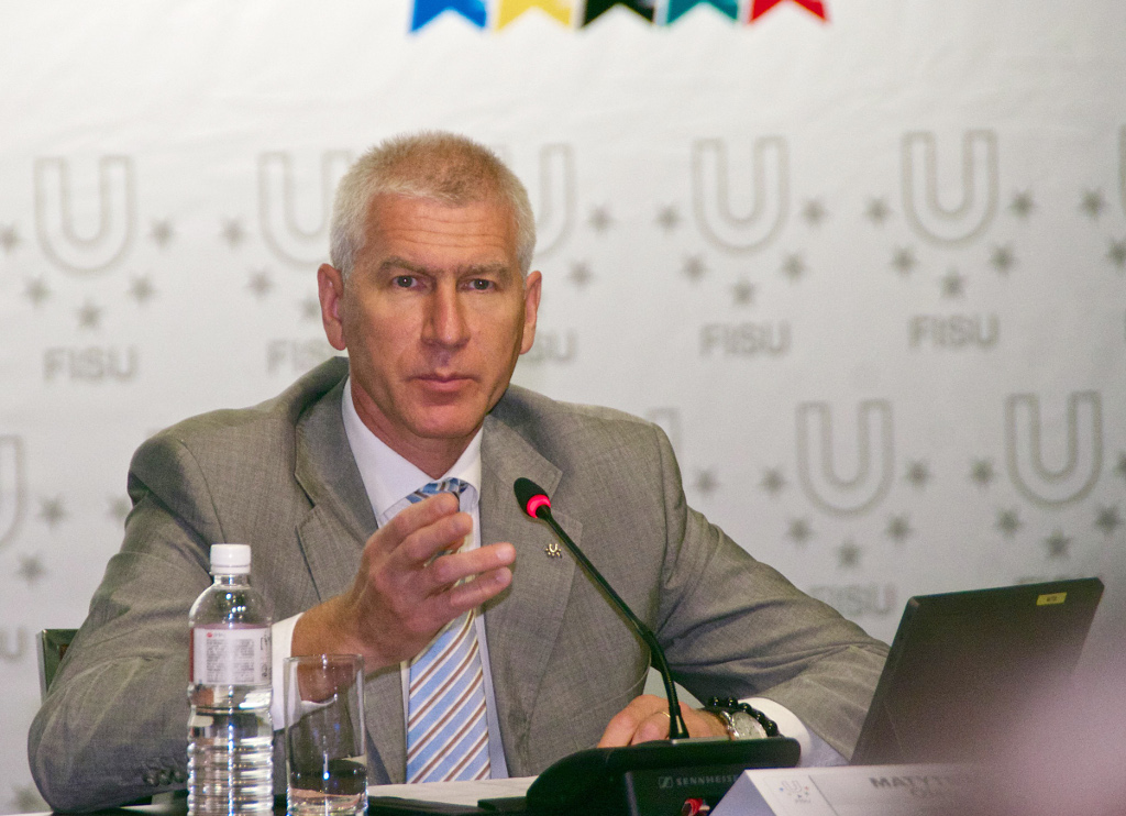 FISU President Mr Oleg Matytsin