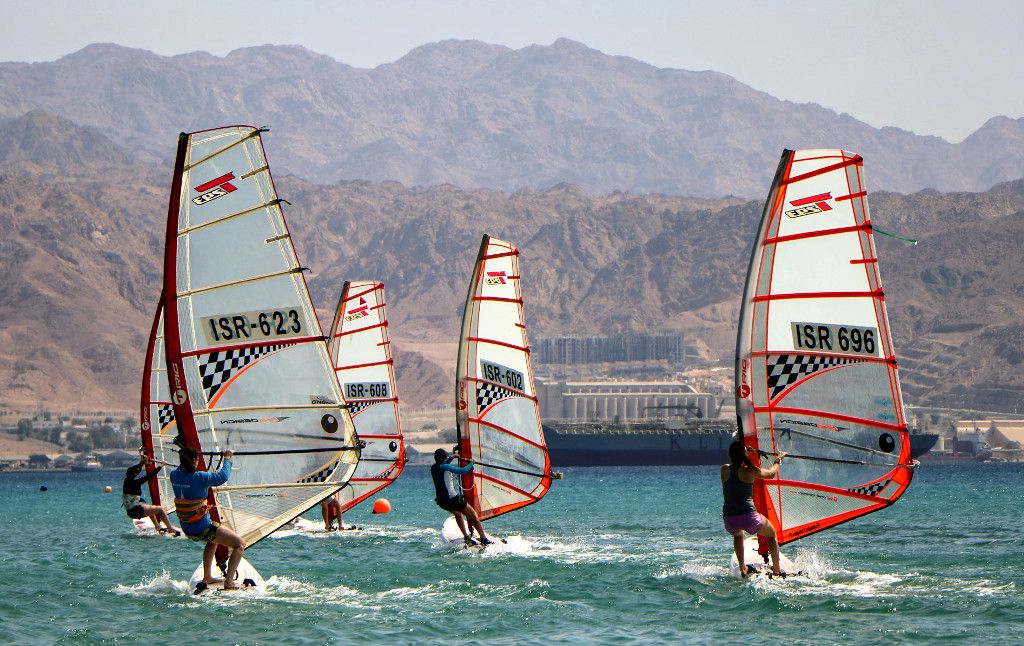 Windsurfing, featuring also Olympians