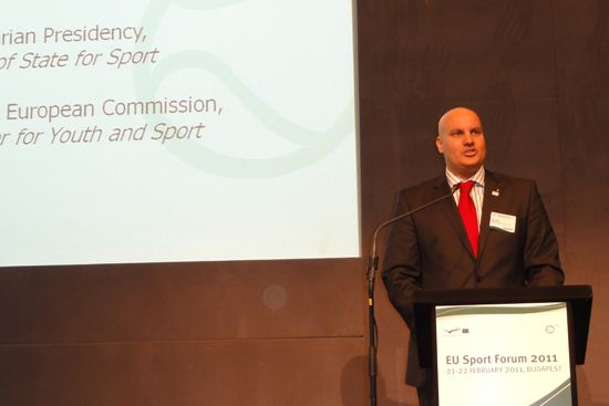 Mr. Atilla Czene, Hungarian Secretary of State for Sports