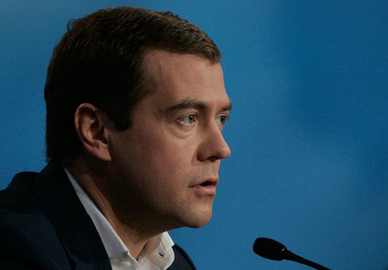 Russian President Medvedev 