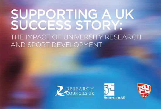 Supporting a UK success story: The impact of university research and sport development