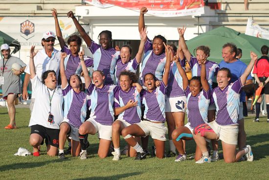 Rugby 7s women champions