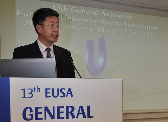 AUSF Vice Secretary General Mr Yanqing Xue