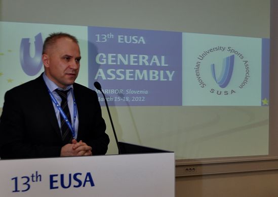 New EUSA President Mr Adam Roczek