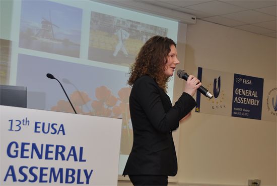 Presentation of the 2nd European Universities Games Rotterdam 2014