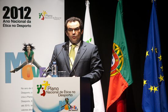 Alexandre Mestre (SSSY) explains the National Plan for Ethics in Sports