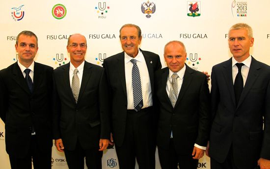 Representatives of FISU and EUSA