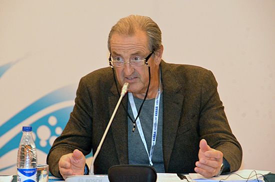 FISU President Mr Claude Louis Gallien