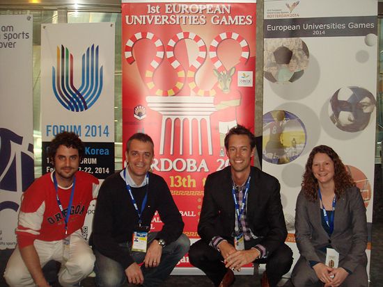 European Universities Games 2012 and 2014 at the FISU Forum