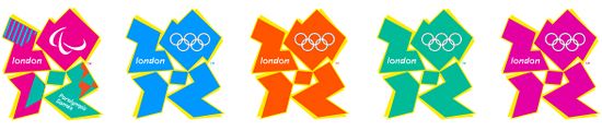 Logos of the 2012 London Olympic Games