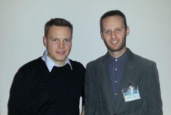 Mr Wedeleit (ADH) and Mr Pisl (EUSA)