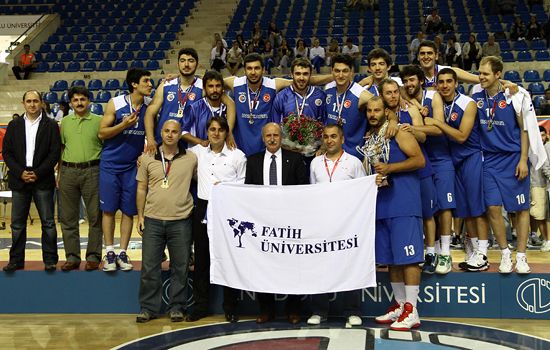 Awards ceremony with TUSF President and EUSA EC Member Mr Kemal Tamer