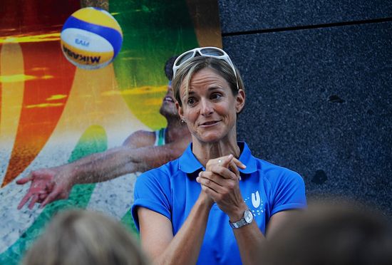 EUSA Technical Delegate for Beach Volleyball Mrs Daniela Erni Ruoss