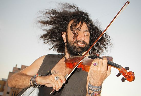 Culatural programme included performance of Mr Ara Malikian