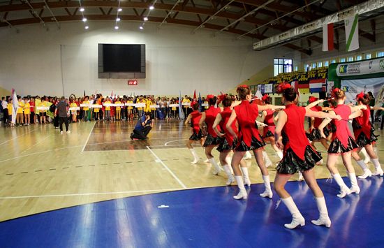 From the Opening ceremony of a European Universities Championship