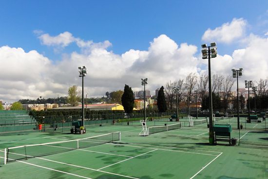 Tennis courts