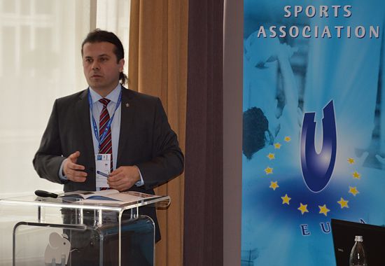 EUSA Sports Manager Mr Patrik Perosa