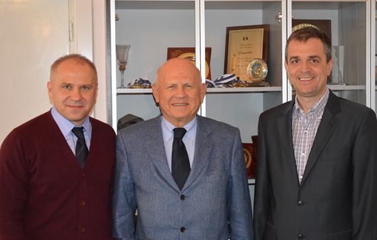 Mr Roczek, Mr Kocijancic and Mr Pecovnik