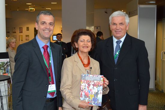 EUSA representatives with Commissioner Vassiliou