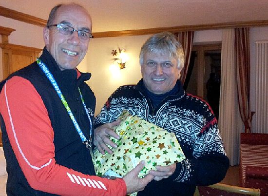 Mr Eder, EUSA Vice-President and Mr Saintrond, FISU Secretary General