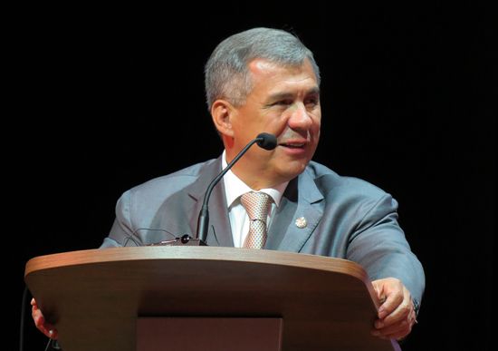 President of the Republic of Tatarstan Mr Rustam Minnikhanov