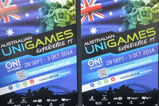 Australian UniGames poster