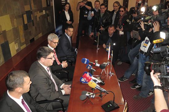 Regional ministers for sport - Croatia, Slovenia, Serbia and Montenegro