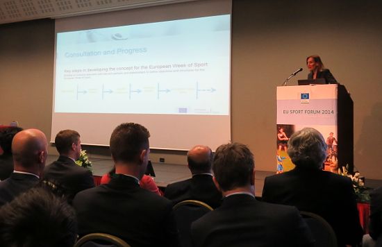 Presentation of the European Week of Sport (EWoS)