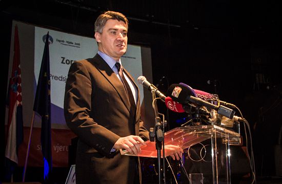 Prime Minister of Croatia Mr Milanovic