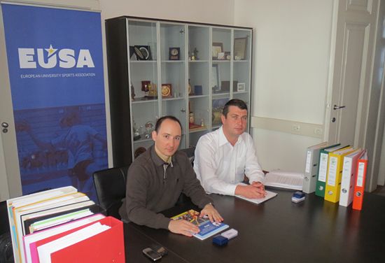 EUSA Auditors Mr Rakazki and Mr Liviu