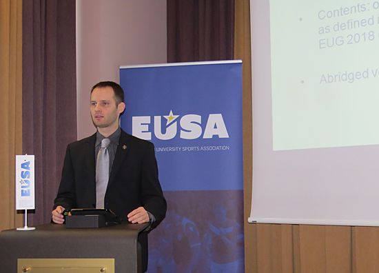 Mr Andrej Pisl, EUSA Communications Manager