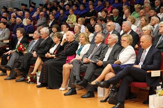 Audience at the celebration event