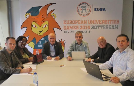 EUSA representatives