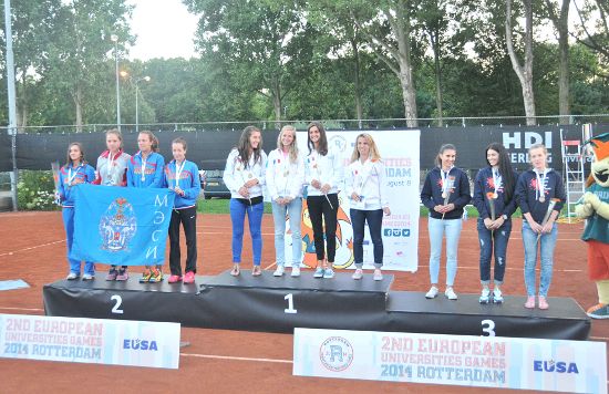 Tennis medallists Women