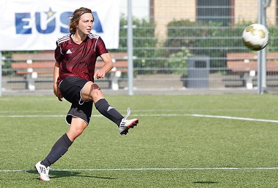 Women's football matches