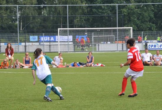 Football women's semi-finals day