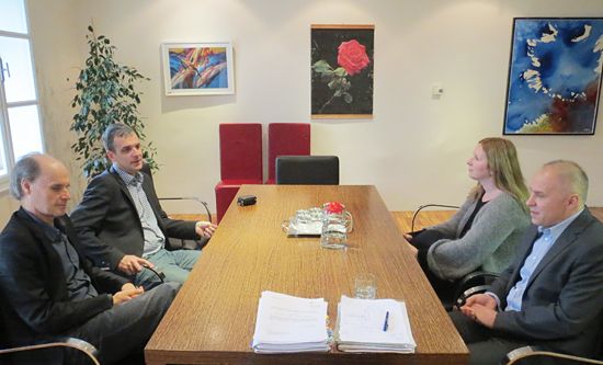 Meeting with the Rector of the University of Primorska Mr Marusic