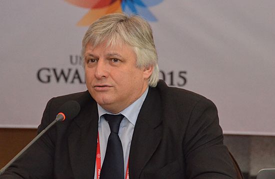 FISU Secretary General Mr Eric Saintrond