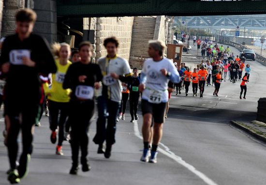 The track runs through Budapest and near Danube