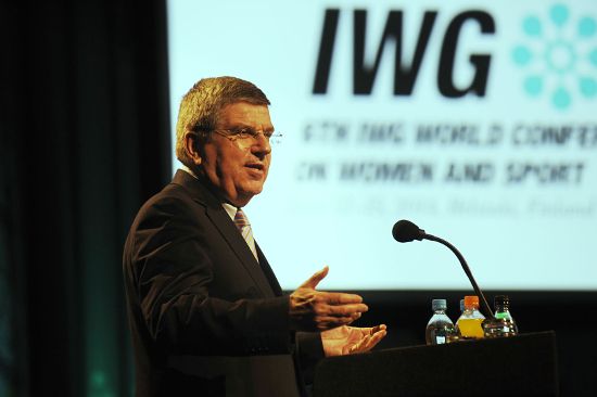 IOC President Mr Thomas Bach (Photo (C) Soile Kallio)