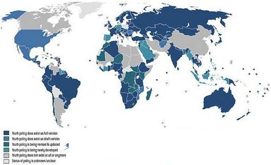 The state of Youth policy around the world