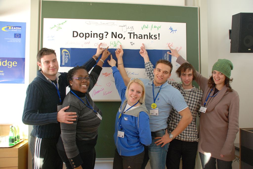 EUSA youth anti-doping ambassadors