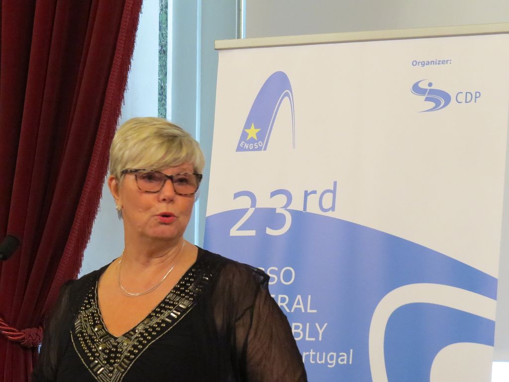 ENGSO President Mrs Birgitta Kervinen