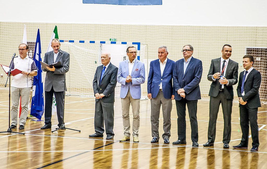 Speakers and awarders of the medals