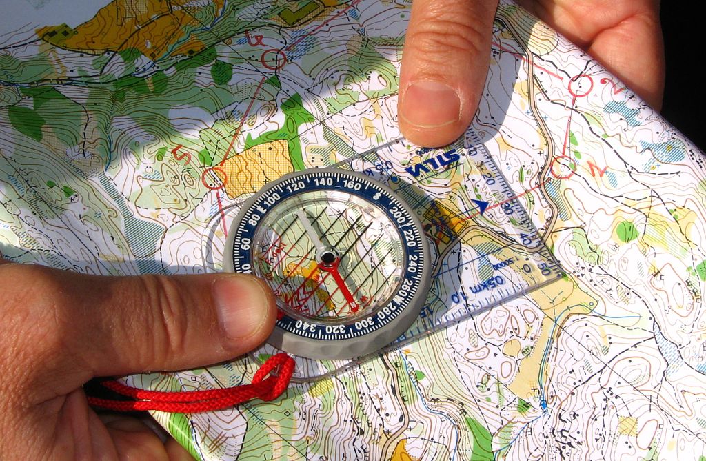 Orienteering map