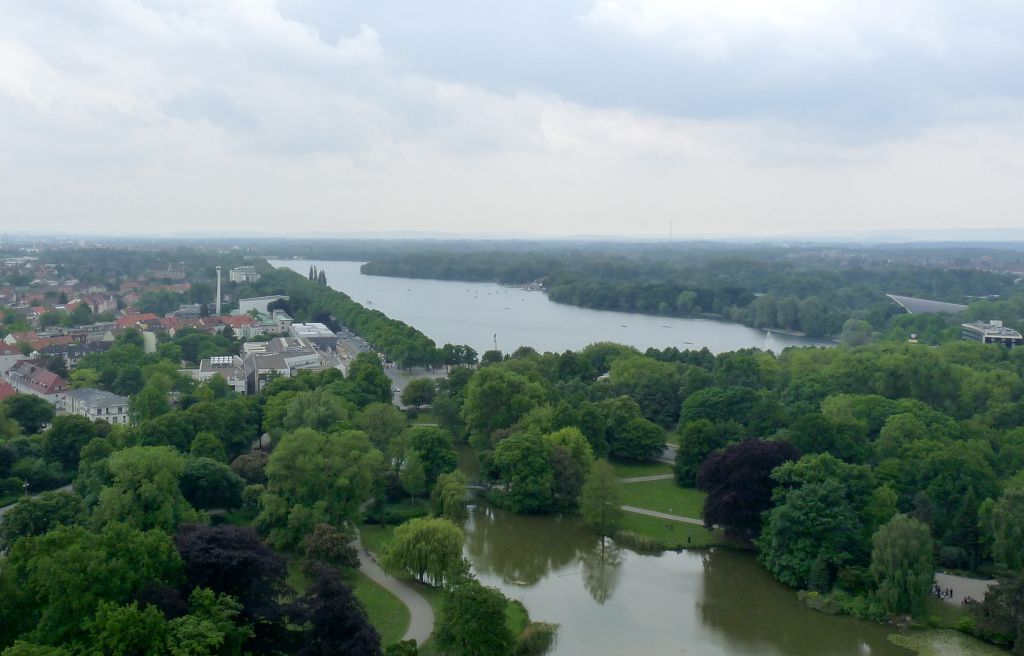 View of Lake Maschsee