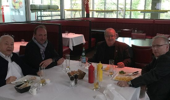 Working lunch with the Swiss Table Tennis authorities